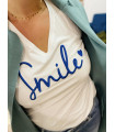 T-shirt smile